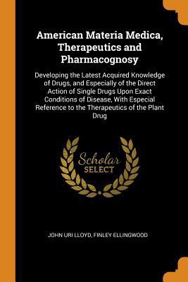 American Materia Medica, Therapeutics and Pharm... 0344279553 Book Cover