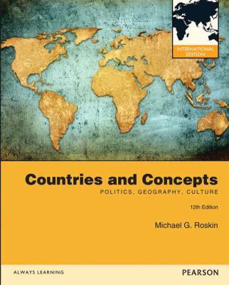 Countries and Concepts: Politics, Geography, Cu... 0205249620 Book Cover