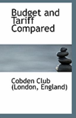 Budget and Tariff Compared 1113257067 Book Cover