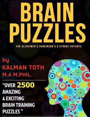 Brain Puzzles for Alzheimer's, Parkinson's & St... 1493501526 Book Cover
