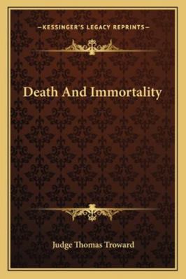 Death And Immortality 1162883464 Book Cover