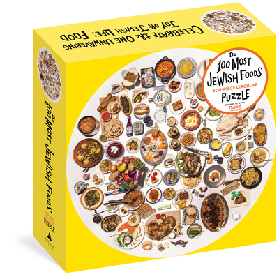 The 100 Most Jewish Foods: 500-Piece Circular P... 1648290752 Book Cover