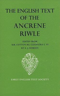 The English Text of the Ancrene Riwle, British ... 0197222692 Book Cover