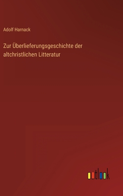 Zur Überlieferungsgeschichte der altchristliche... [German] 3368273310 Book Cover