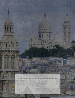 College Ruled Notebook: Sacre Coeur 8.5x11 1725708302 Book Cover