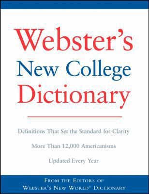 Webster's New World College Dictionary 0764598457 Book Cover