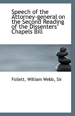 Speech of the Attorney-general on the Second Re... 1113555955 Book Cover