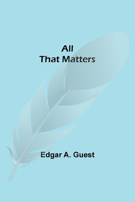 All That Matters 9354948715 Book Cover