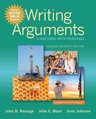 Writing Arguments: A Rhetoric with Readings, Co... 0134586492 Book Cover