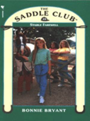 Stable Farewell (Saddle Club) 0553409182 Book Cover