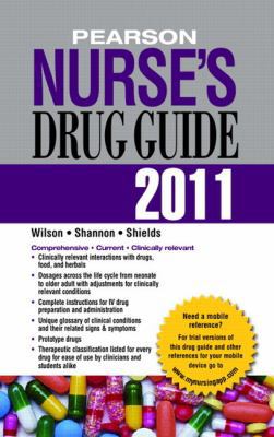 Pearson Nurse's Drug Guide [With Access Code] 0132149265 Book Cover