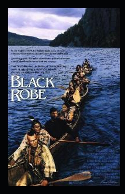 The Black Robe illustrated            Book Cover