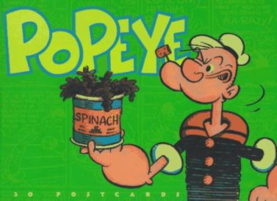 Popeye Postcard Book 1556705824 Book Cover
