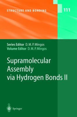 Supramolecular Assembly Via Hydrogen Bonds II 3642057527 Book Cover