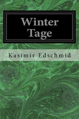 Winter Tage [German] 1533340404 Book Cover