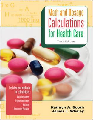 Math and Dosage Calculations for Health Care 0073374172 Book Cover