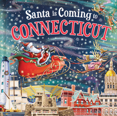 Santa Is Coming to Connecticut 1728287618 Book Cover