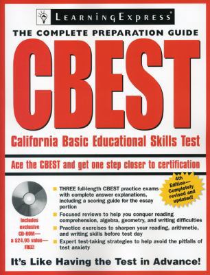 CBEST: California Basic Education Skills Test 1576856089 Book Cover