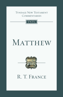 Matthew: An Introduction and Commentary Volume 1 0830842314 Book Cover