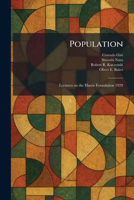 Population: Lectures on the Harris Foundation 1929 1025919009 Book Cover