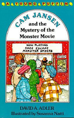 CAM Jansen: The Mystery of the Monster Movie #8 0140360212 Book Cover