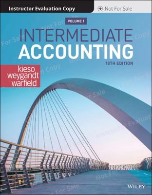Intermediate Accounting, Volume 1 1119886155 Book Cover
