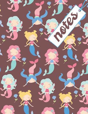 Notes: Composition Notebook With Cute Mermaids ... 1073520412 Book Cover
