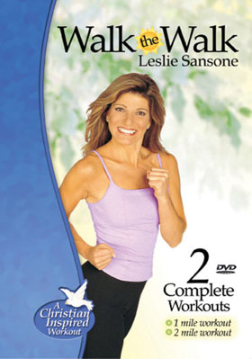 DVD Leslie Sansone: Walk The Walk Firm Walk Book