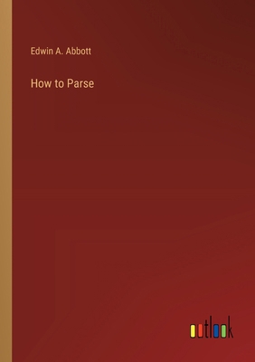 How to Parse 3385224535 Book Cover