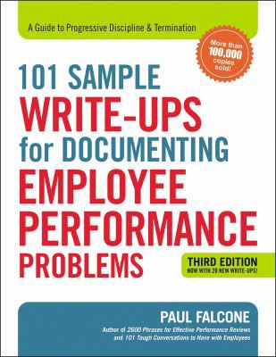101 Sample Write-Ups for Documenting Employee P... 0814438555 Book Cover