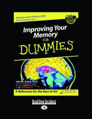 Improving Your Memory for Dummies (Large Print ... [Large Print] 1458736563 Book Cover