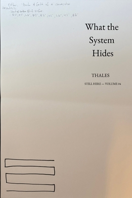 Volume 04: What the System Hides B0GTVBF2J2 Book Cover