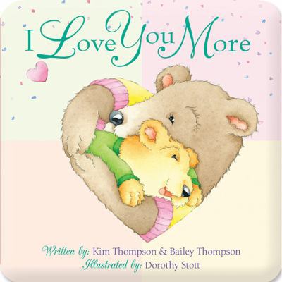 I Love You More Padded Board Book 1599228416 Book Cover