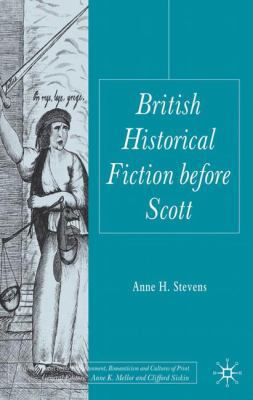 British Historical Fiction Before Scott 023024629X Book Cover