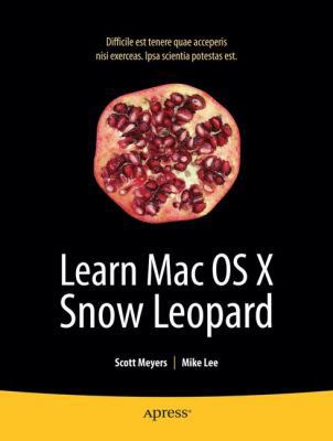 Learn Mac OS X Snow Leopard B076Y8TBZD Book Cover