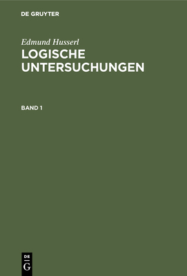 Logische Untersuchungen, Set [German] 3484701188 Book Cover