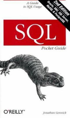 SQL Pocket Guide: 0596526881 Book Cover