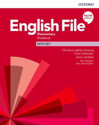 English file 4th edition elementary; workbook w... 0194032892 Book Cover