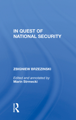 In Quest of National Security 0367005522 Book Cover