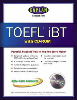 Kaplan TOEFL iBT [With 2 CDROMs] 0743265890 Book Cover