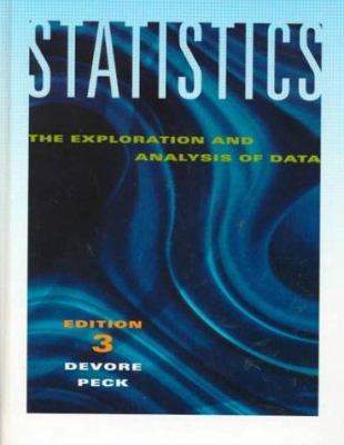 Statistics: The Exploration and Analysis of Data 0534228968 Book Cover
