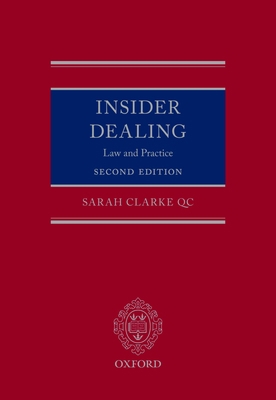 Insider Dealing: Law and Practice 0198826435 Book Cover