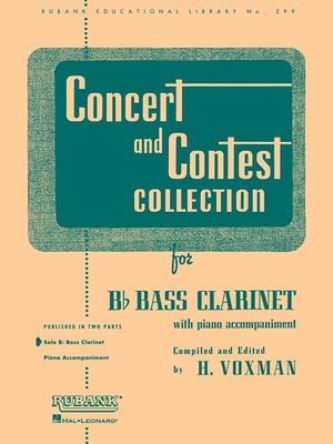 Concert and Contest Collection for BB Bass Clar... B000K2KK3U Book Cover