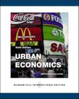 Urban Economics B01CCQE62M Book Cover