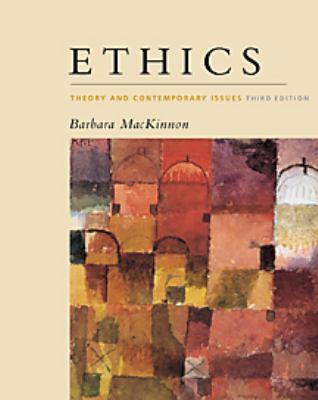 Ethics: Theory and Contemporary Issues (with In... 0534546323 Book Cover