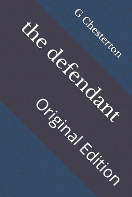 The defendant: Original Edition B093CDMPWG Book Cover