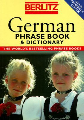 Berlitz German Phrase Book 2831508835 Book Cover