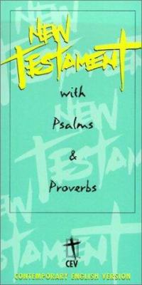 New Testament with Psalms & Proverbs-Cev 1585164828 Book Cover