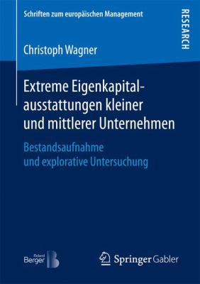 Extreme Eigenkapitalausstattungen Kleiner Und M... [German] 3658181680 Book Cover