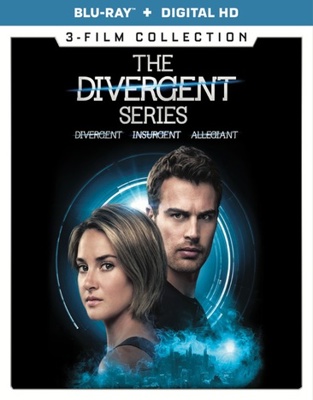 Blu-ray The Divergent Series: 3-Film Collection Book